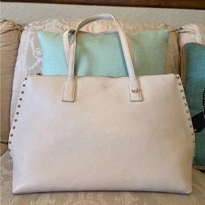 Kate Spade Large Ivory Shoulder Bag EUC